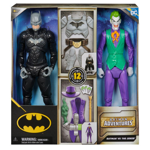 Picture of DC Batman and The Joker 30cm Action Figure Set